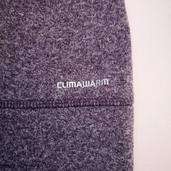 Adidas Climawarm Ladies Fleece Lined Size Medium Purple Hoodie - Picture 9 of 14